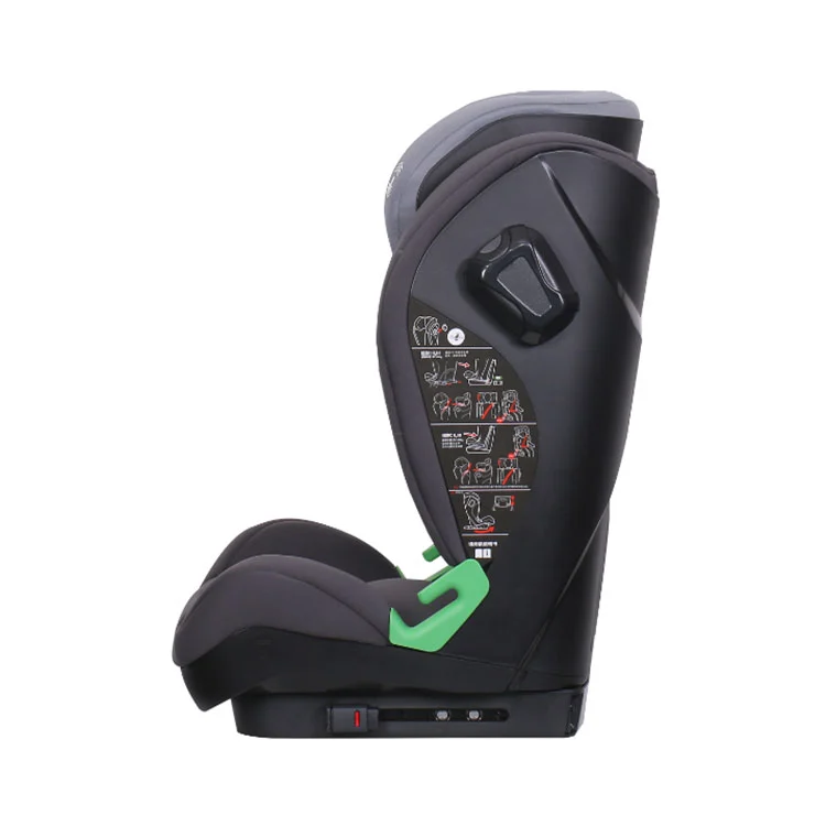 Безбедносно седиште за деца со фиксација на ISOFIX и безбедносен појас