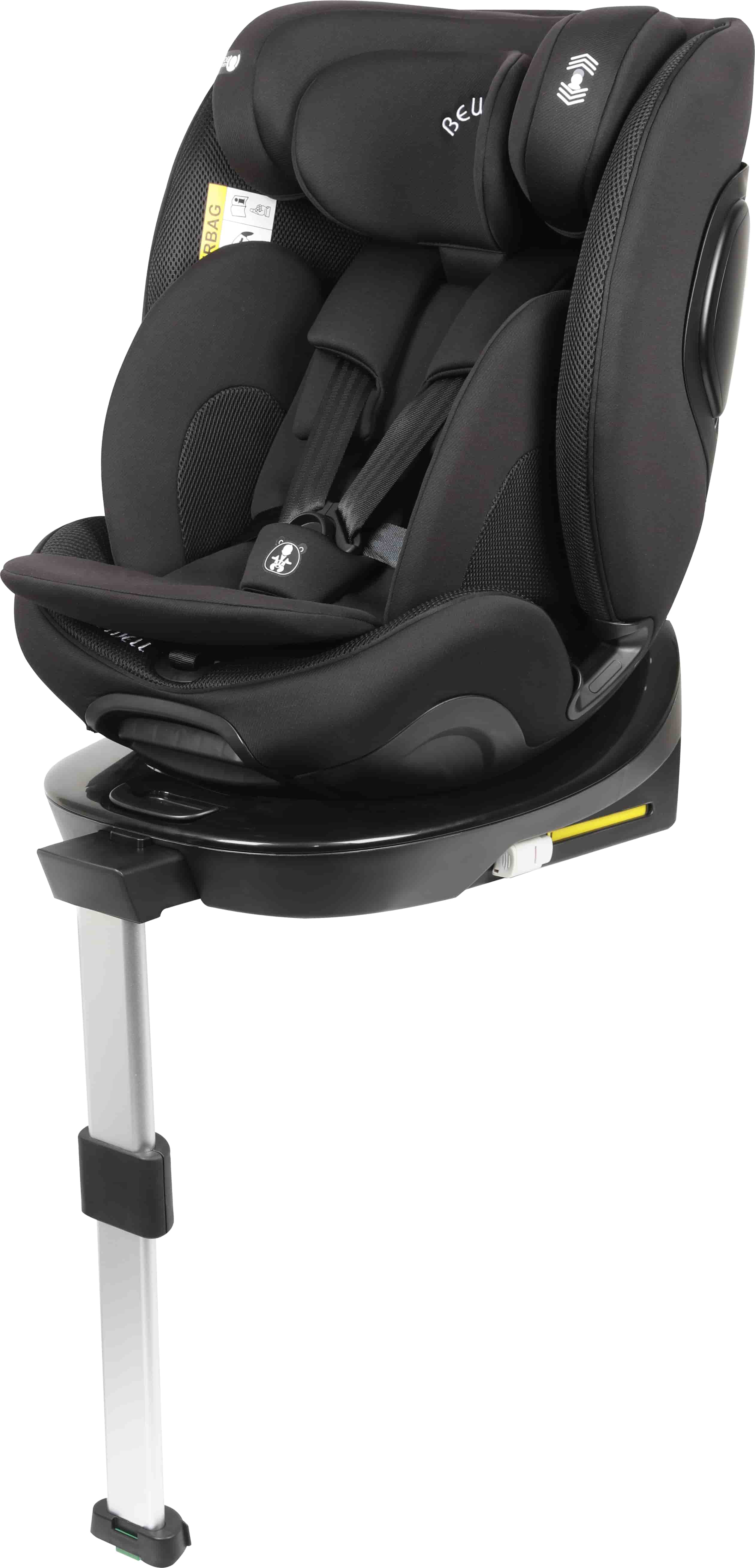 ISOFIX и потпорна нога Безбедносно седиште за автомобил за бебе за бебе 40-150cm
